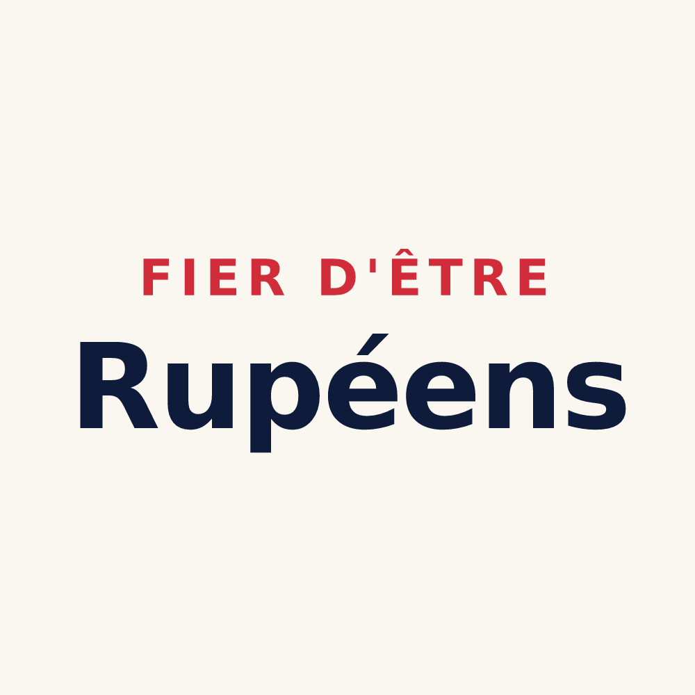 Tasse « Fier d'être Rupéens » — design pour Rupt