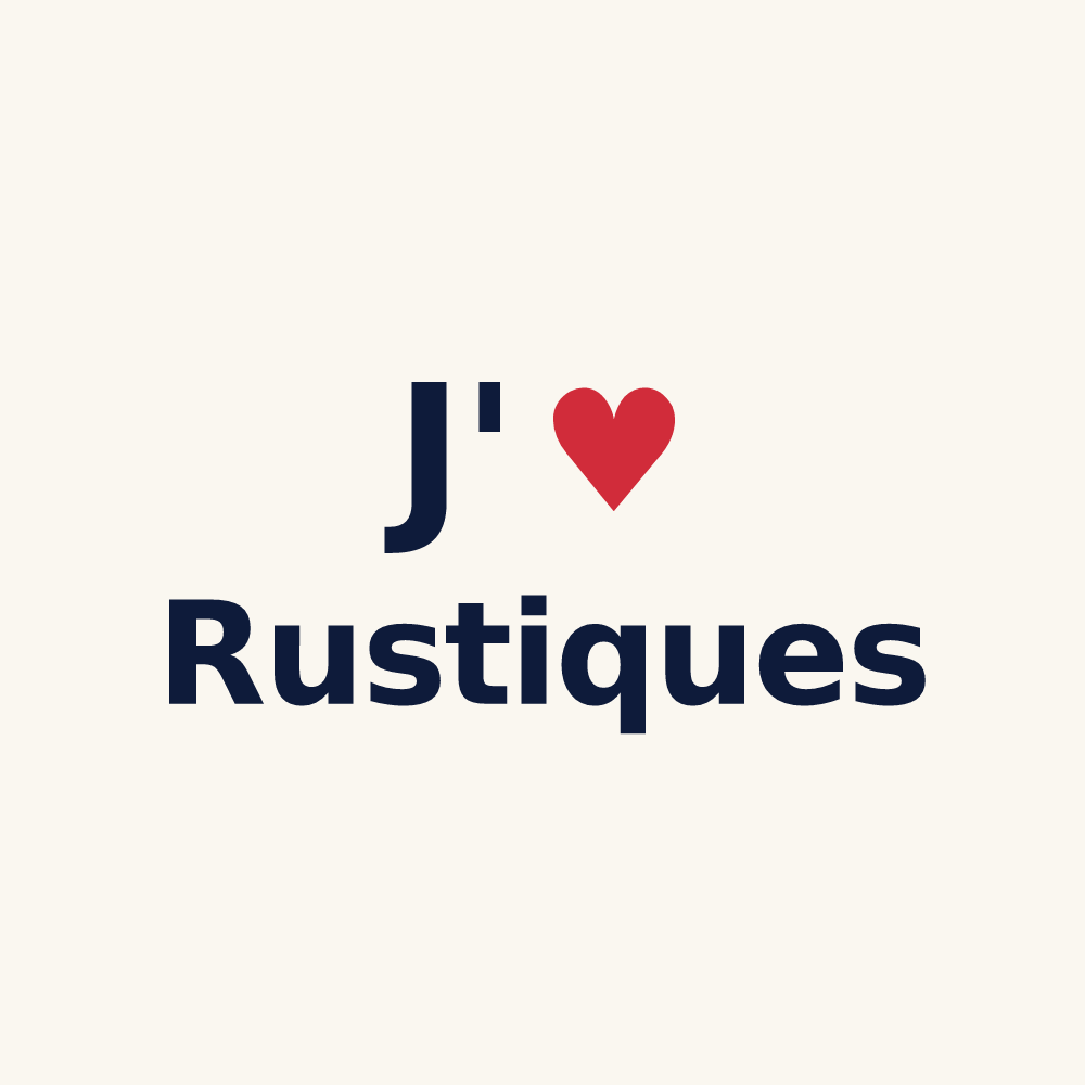 Tasse personnalisée Rustiques — design J'aime Rustiques
