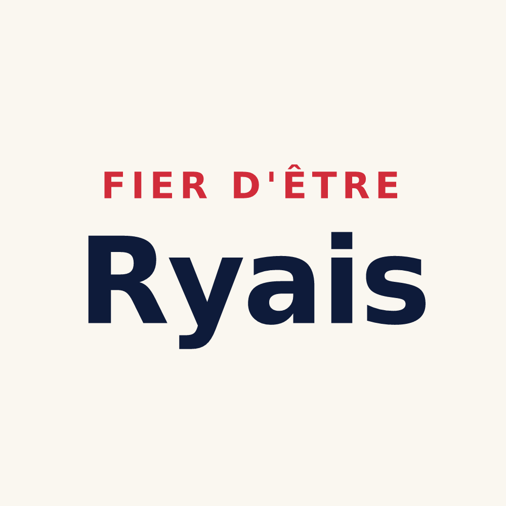 Tasse « Fier d'être Ryais » — design pour Ry