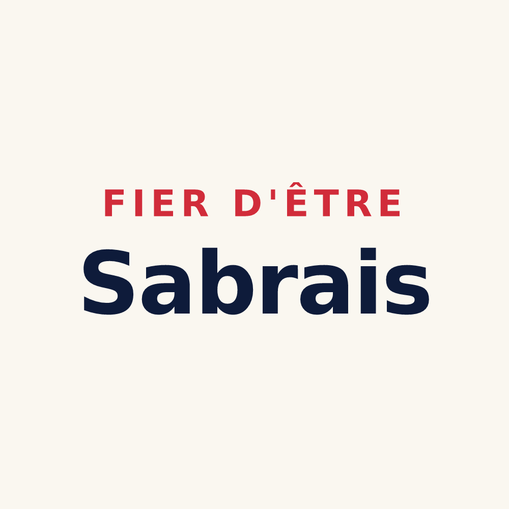 Tasse « Fier d'être Sabrais » — design pour Sabres