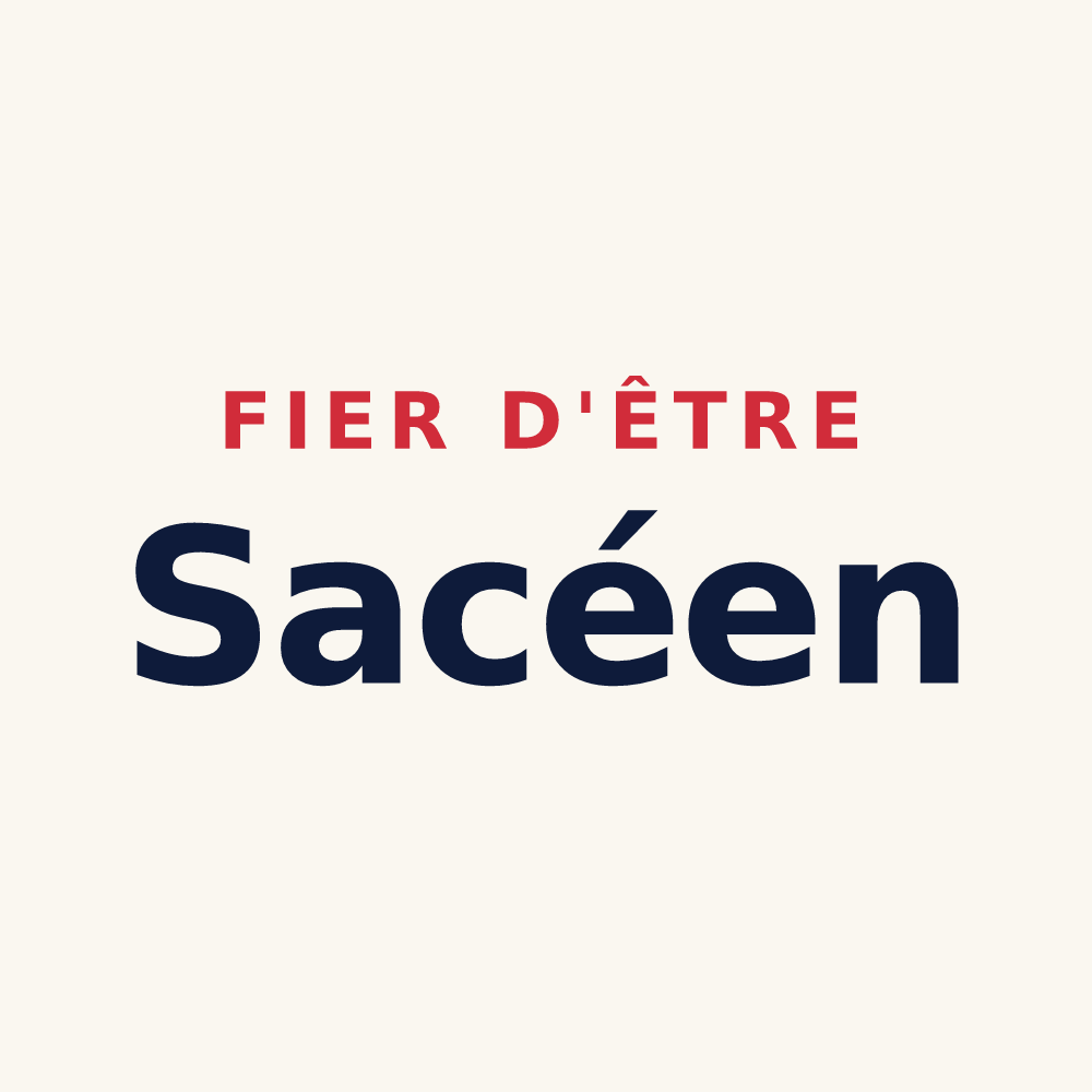 Tasse « Fier d'être Sacéen » — design pour Sacé