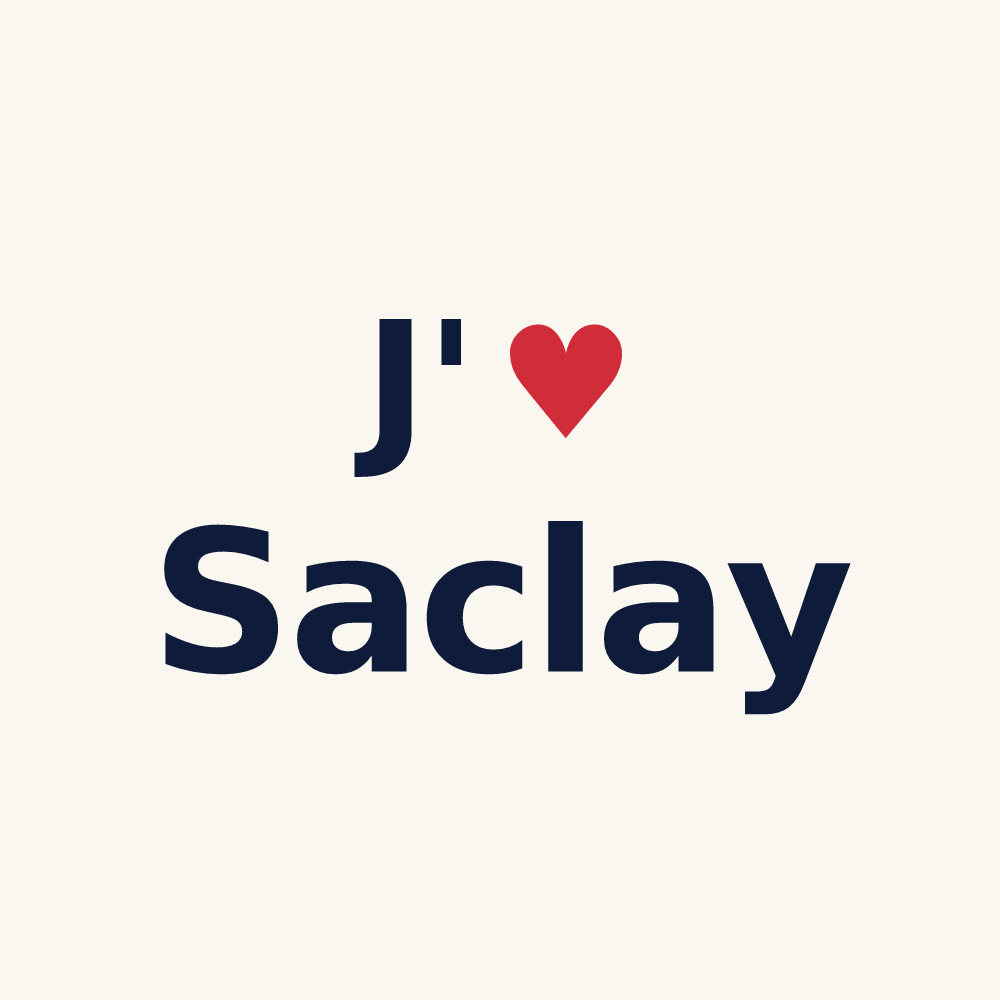 Tasse personnalisée Saclay — design J'aime Saclay