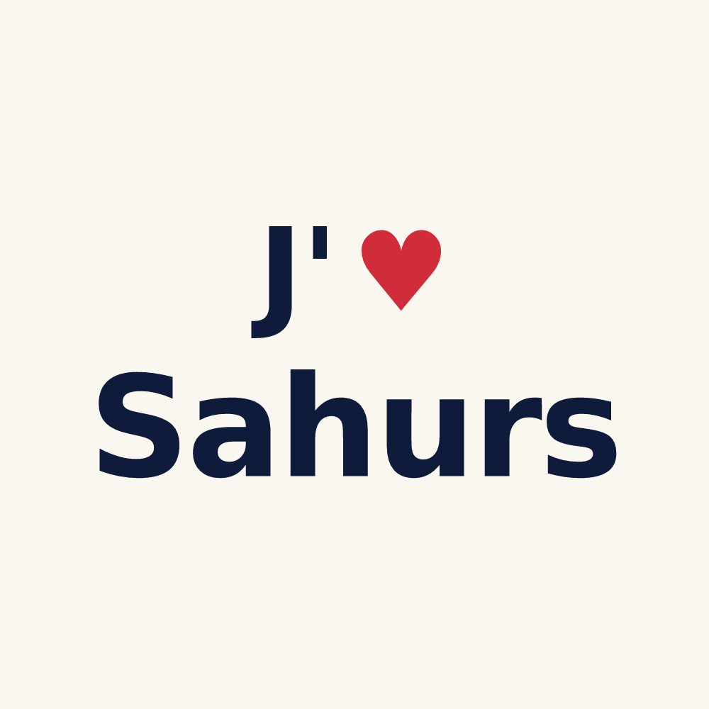 Tasse personnalisée Sahurs — design J'aime Sahurs