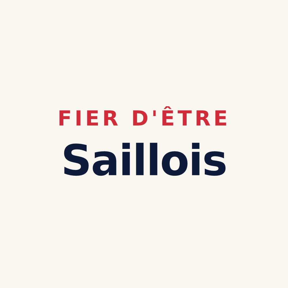 Tasse « Fier d'être Saillois » — design pour Sail-les-Bains