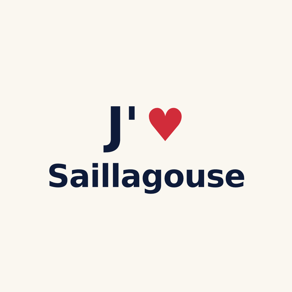 Tasse personnalisée Saillagouse — design J'aime Saillagouse