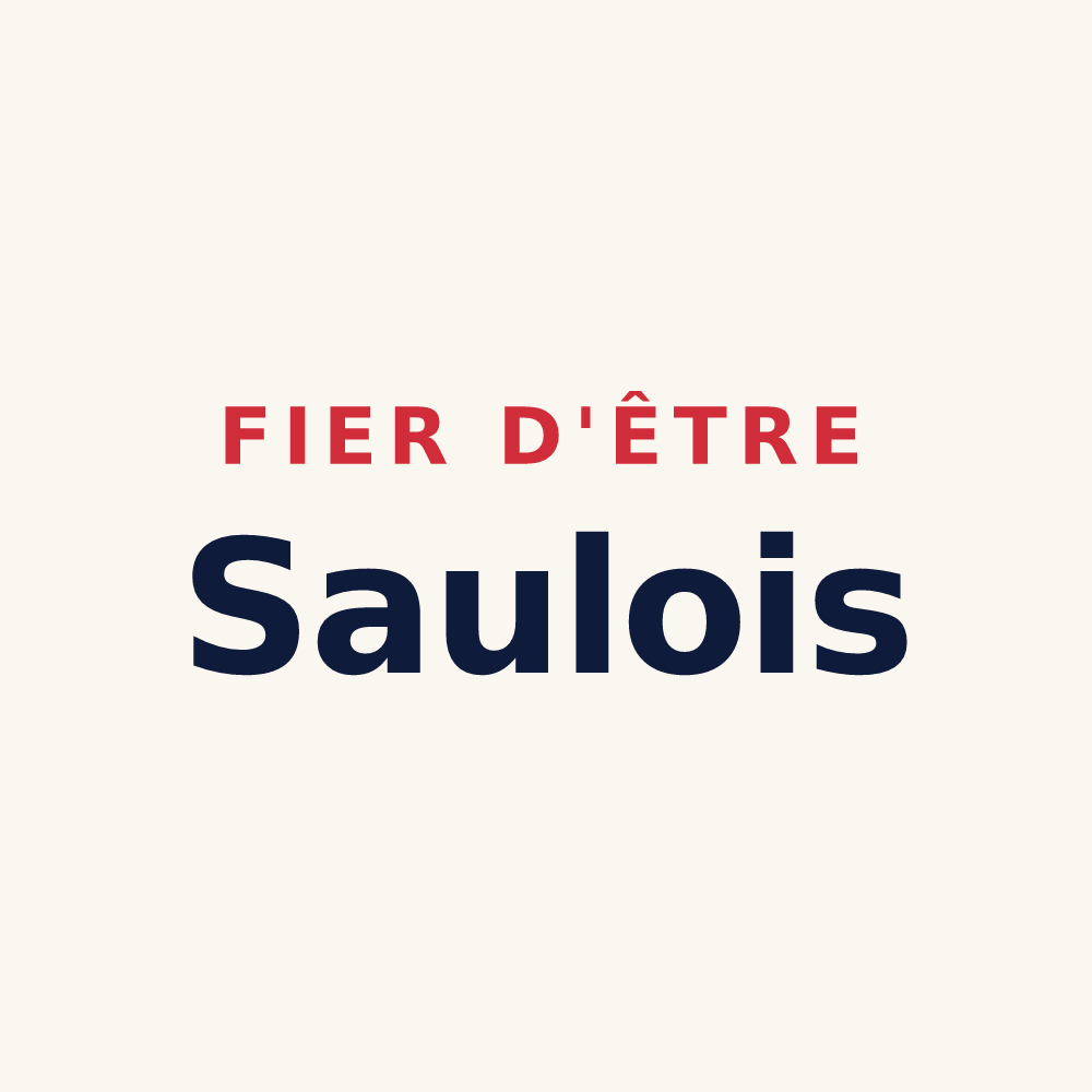 Tasse « Fier d'être Saulois » — design pour Sailly