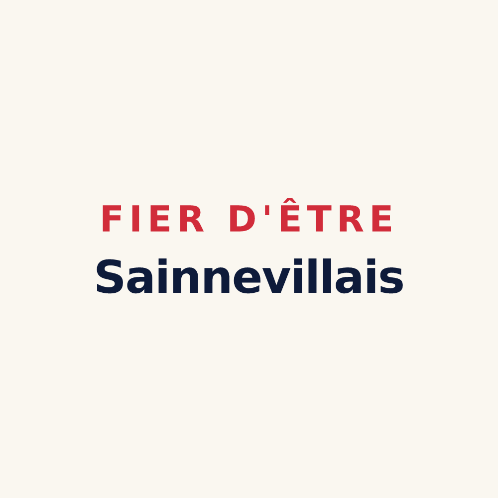 Tasse « Fier d'être Sainnevillais » — design pour Sainneville