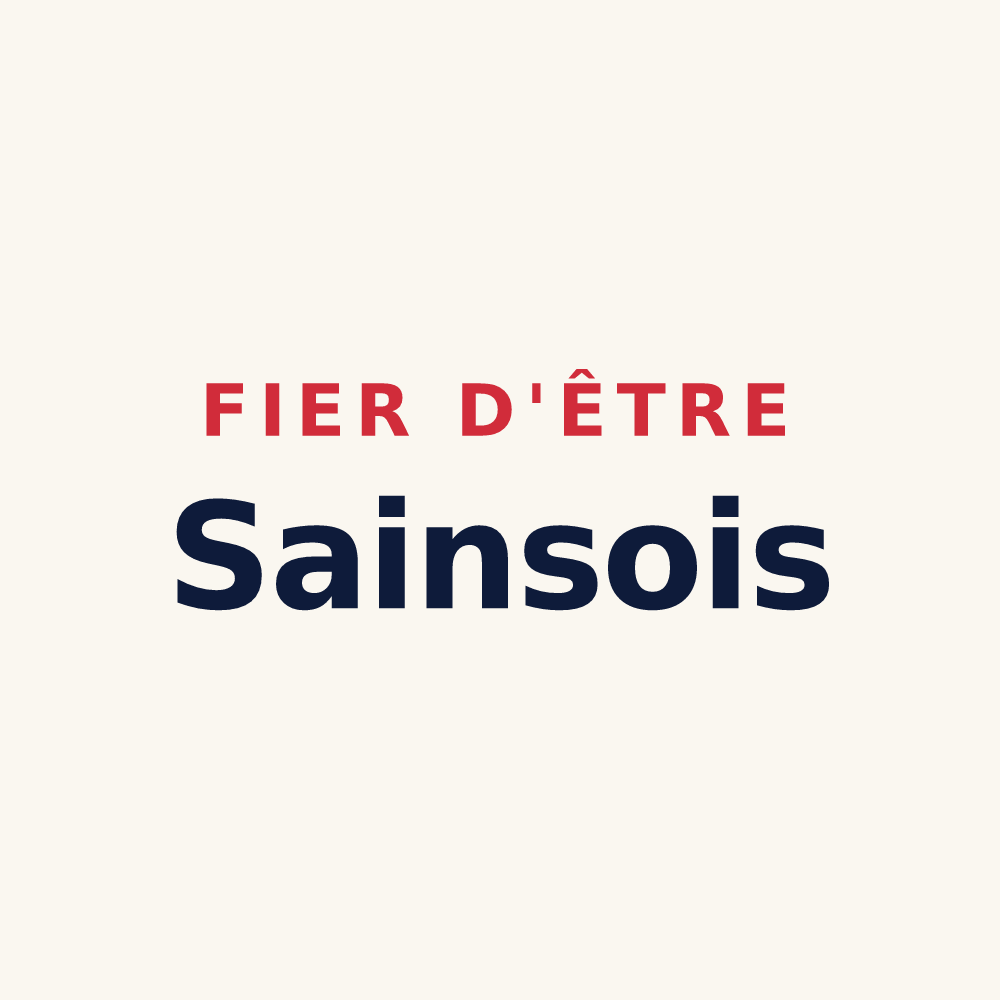 Tasse « Fier d'être Sainsois » — design pour Sains-du-Nord