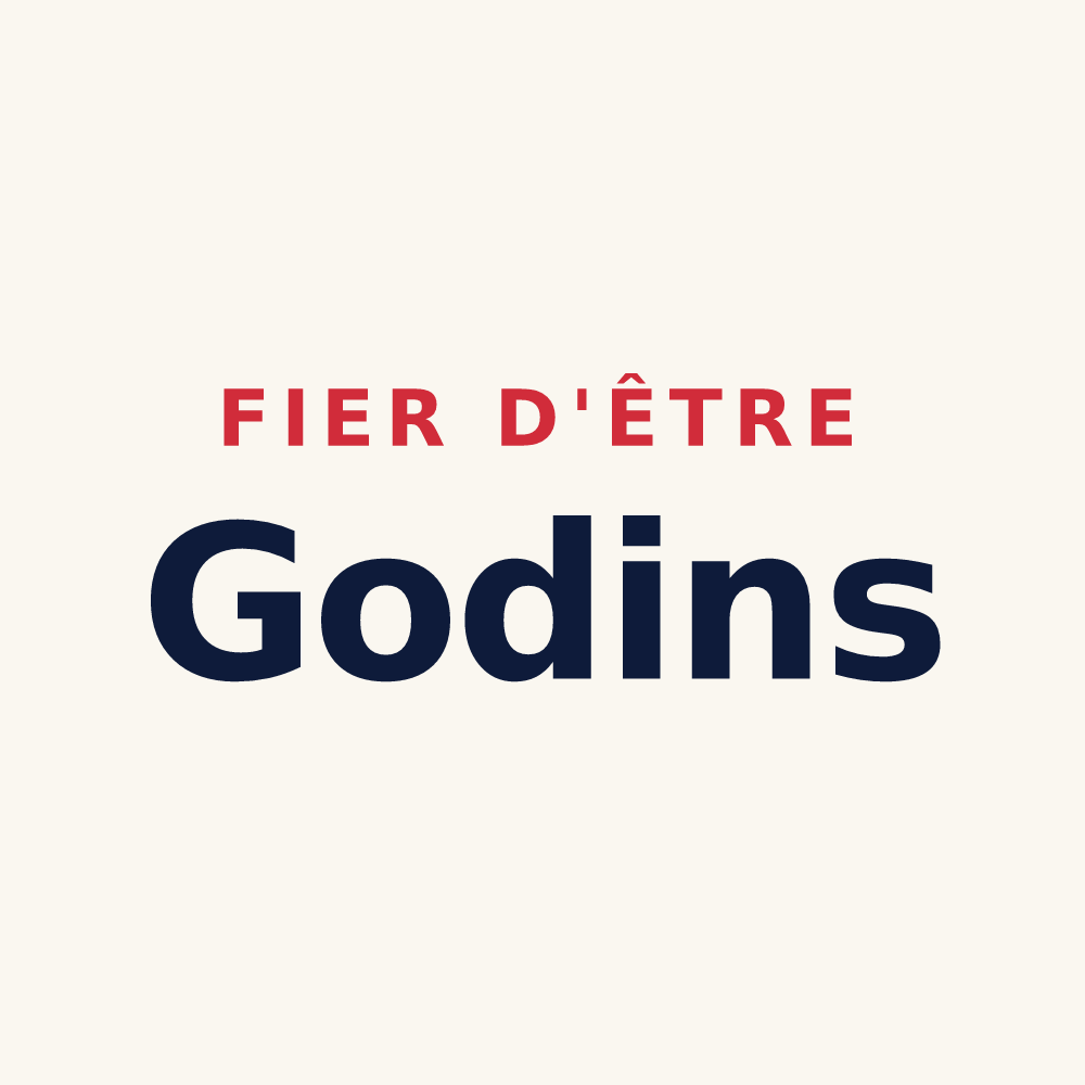 Tasse « Fier d'être Godins » — design pour Saint-Amand-sur-Fion