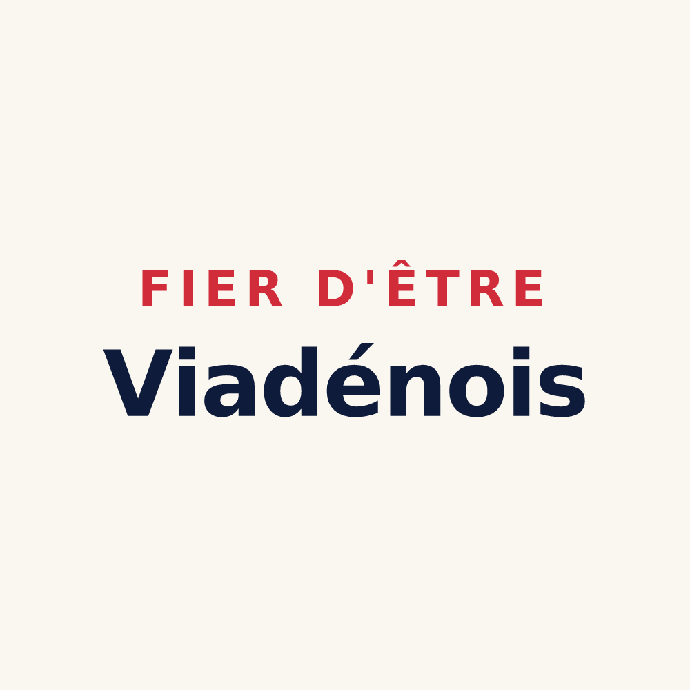Tasse « Fier d'être Viadénois » — design pour Saint-Amans-des-Cots