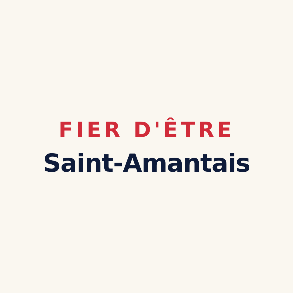 Tasse « Fier d'être Saint-Amantais » — design pour Saint-Amans-Soult
