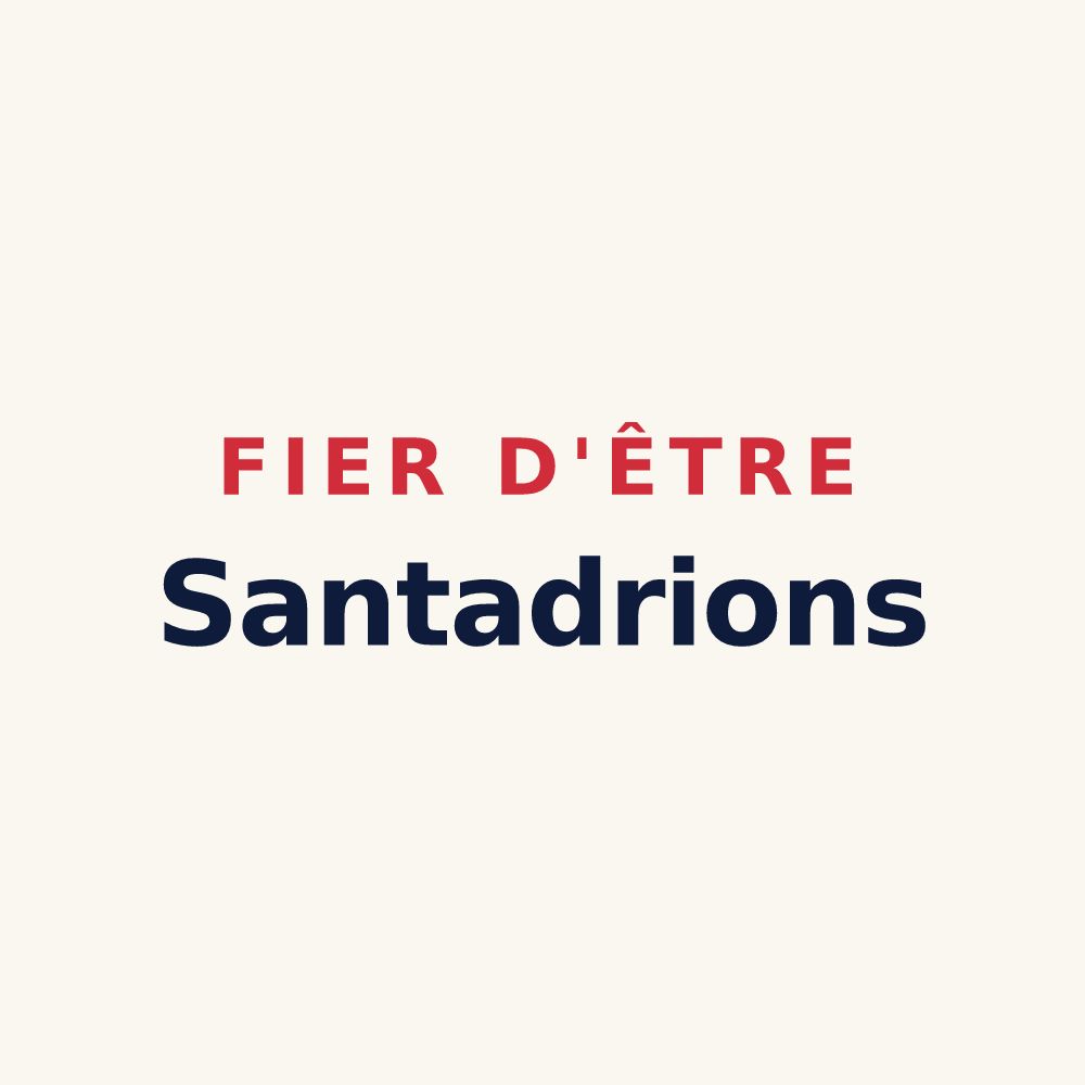 Tasse « Fier d'être Santadrions » — design pour Saint-André-de-Boëge