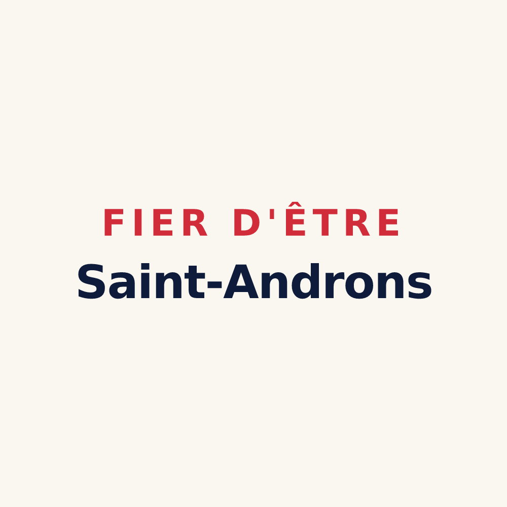 Tasse « Fier d'être Saint-Androns » — design pour Saint-André-de-Lidon