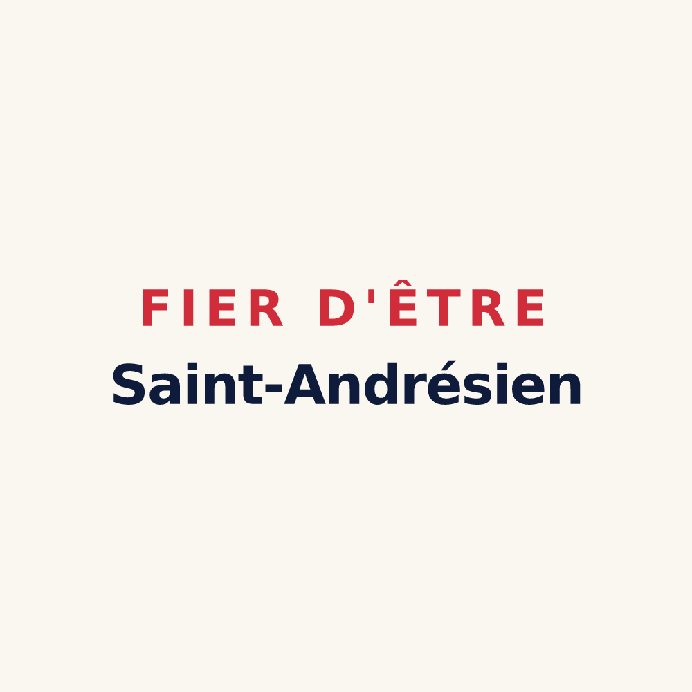 Tasse « Fier d'être Saint-Andrésien » — design pour Saint-André-de-Seignanx