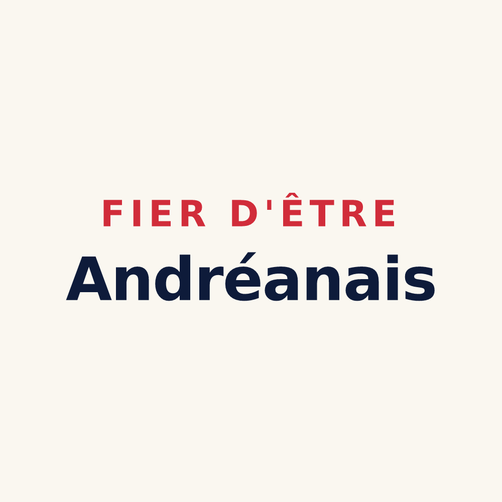 Tasse « Fier d'être Andréanais » — design pour Saint-André-des-Eaux