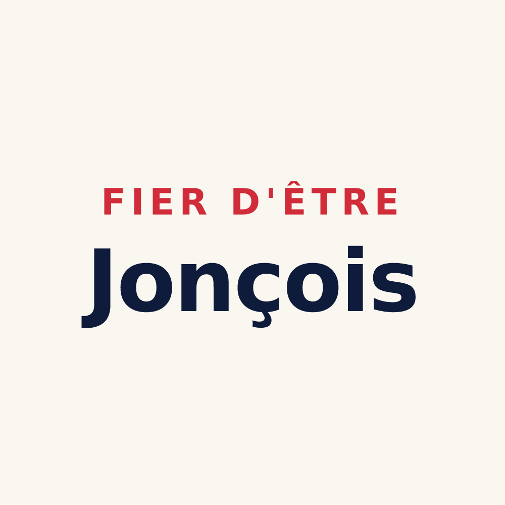 Tasse « Fier d'être Jonçois » — design pour Saint-André-sur-Vieux-Jonc