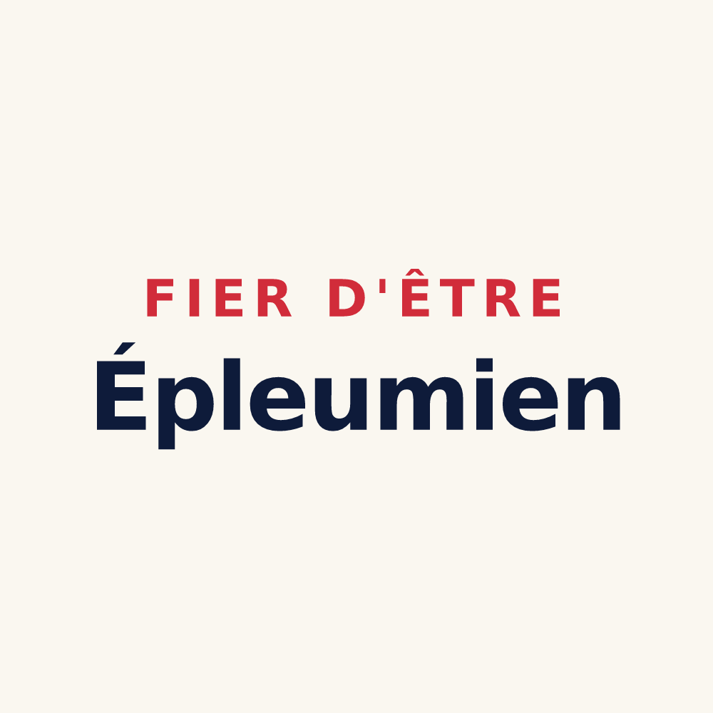 Tasse « Fier d'être Épleumien » — design pour Saint-Apollinaire