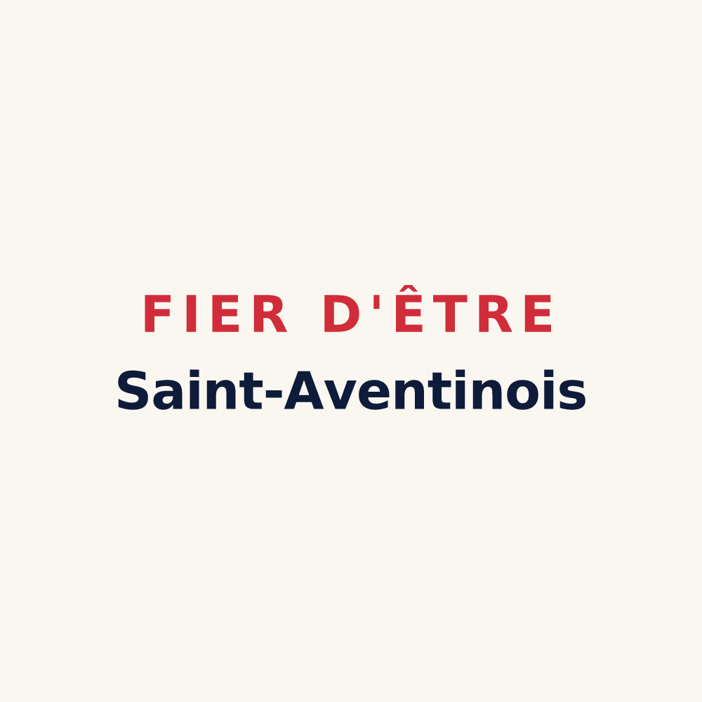 Tasse « Fier d'être Saint-Aventinois » — design pour Saint-Aventin
