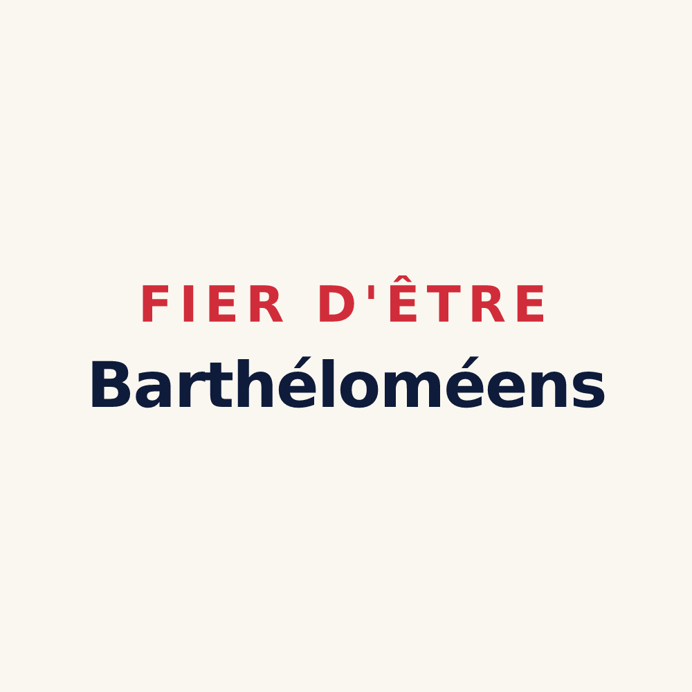 Tasse « Fier d'être Barthéloméens » — design pour Saint-Barthélemy