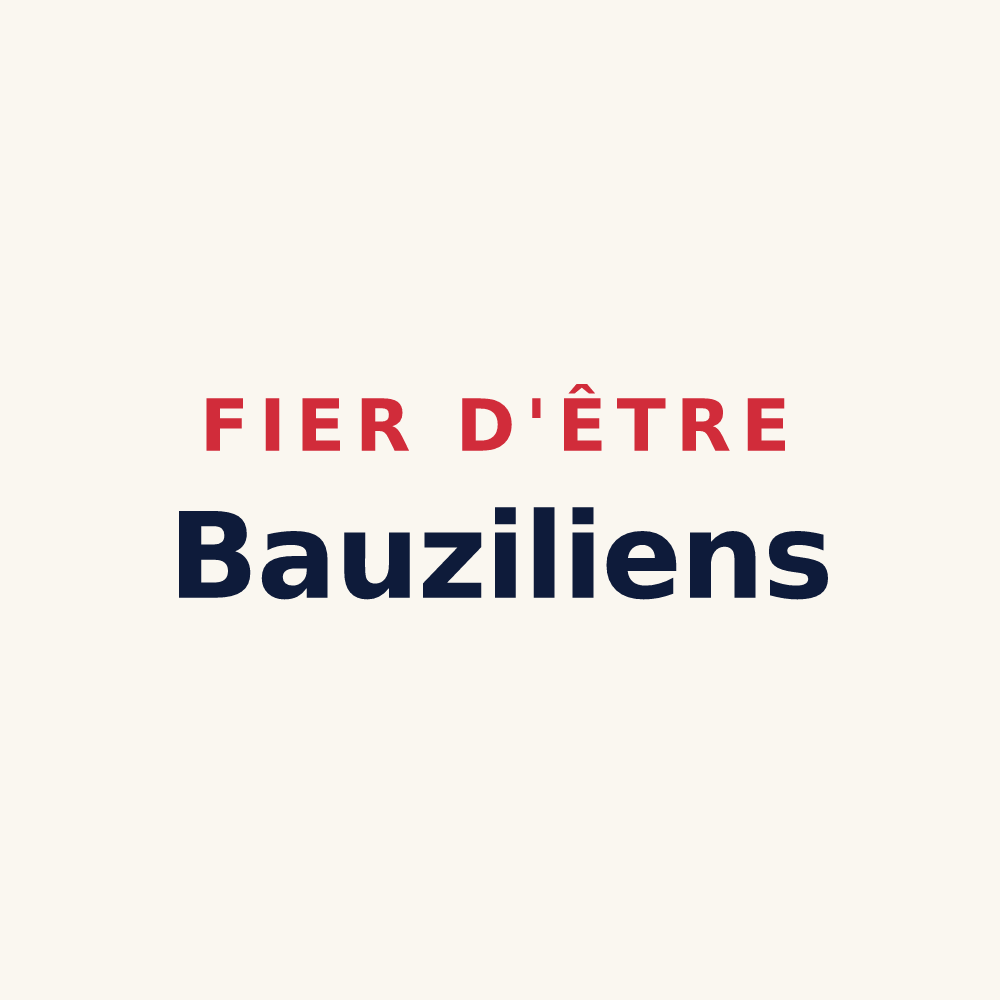 Tasse « Fier d'être Bauziliens » — design pour Saint-Bauzile