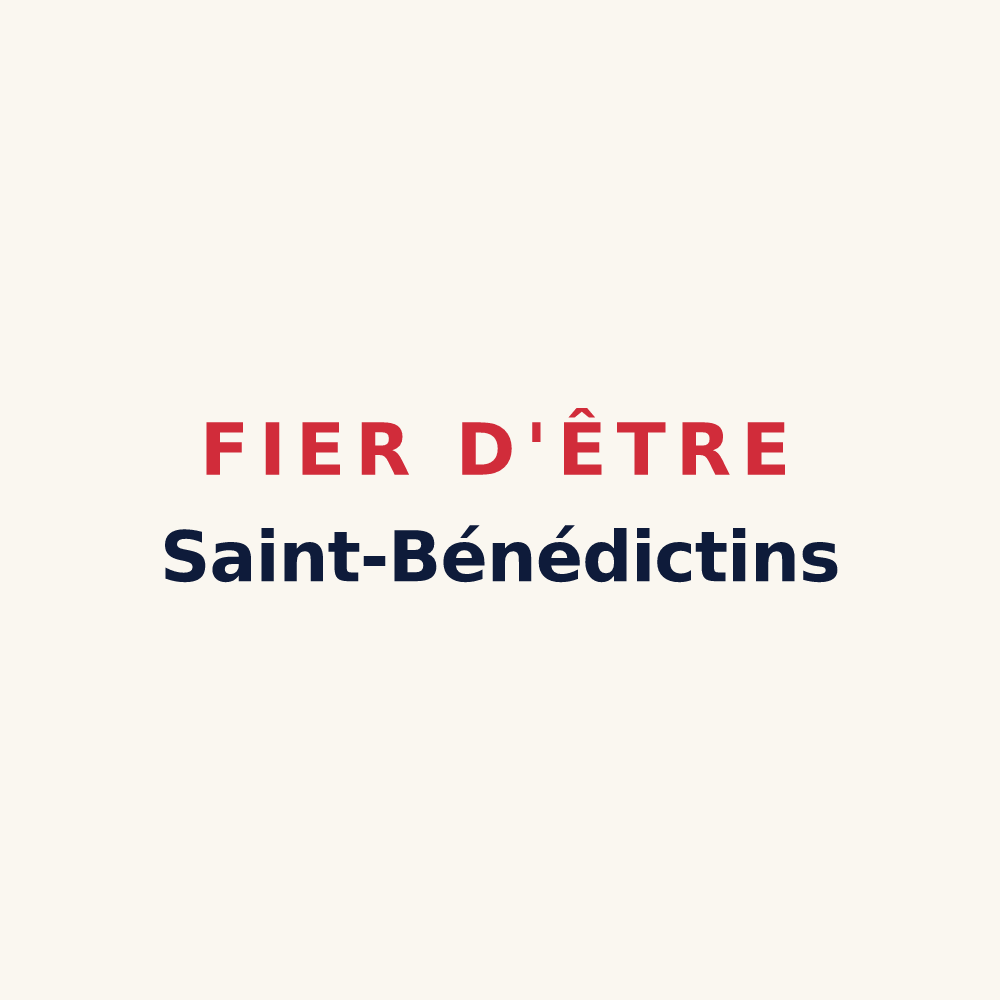 Tasse « Fier d'être Saint-Bénédictins » — design pour Saint-Benoit-en-Diois