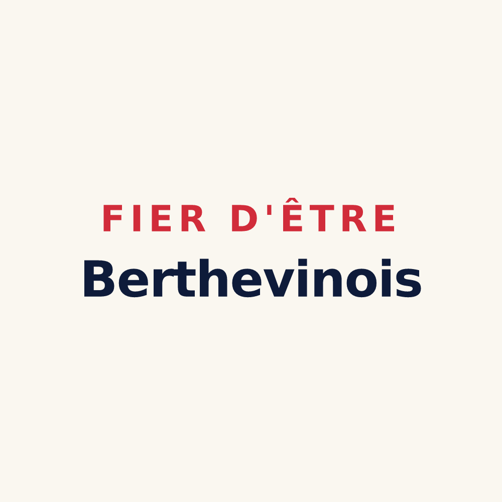 Tasse « Fier d'être Berthevinois » — design pour Saint-Berthevin