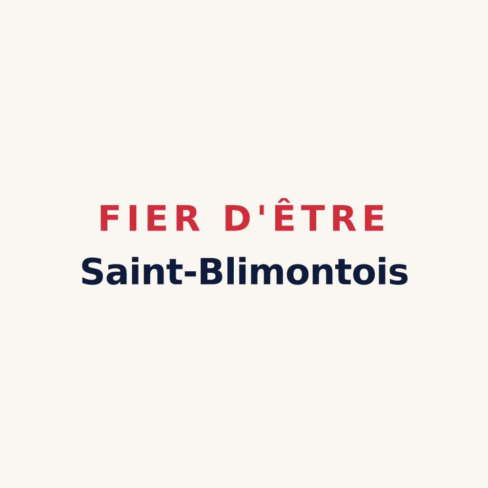 Tasse « Fier d'être Saint-Blimontois » — design pour Saint-Blimont