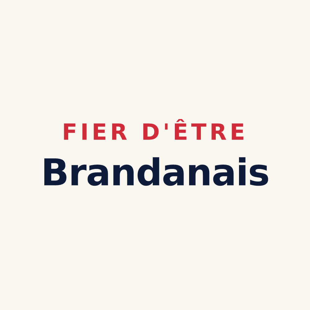 Tasse « Fier d'être Brandanais » — design pour Saint-Brandan