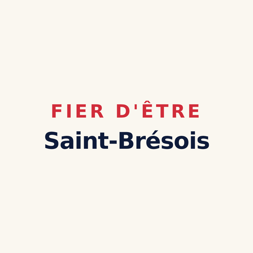 Tasse « Fier d'être Saint-Brésois » — design pour Saint-Brès