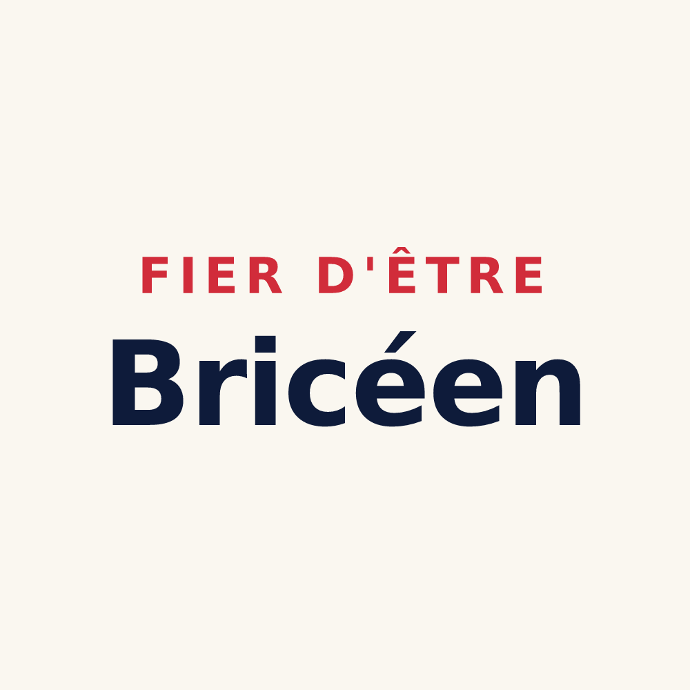 Tasse « Fier d'être Bricéen » — design pour Saint-Brice