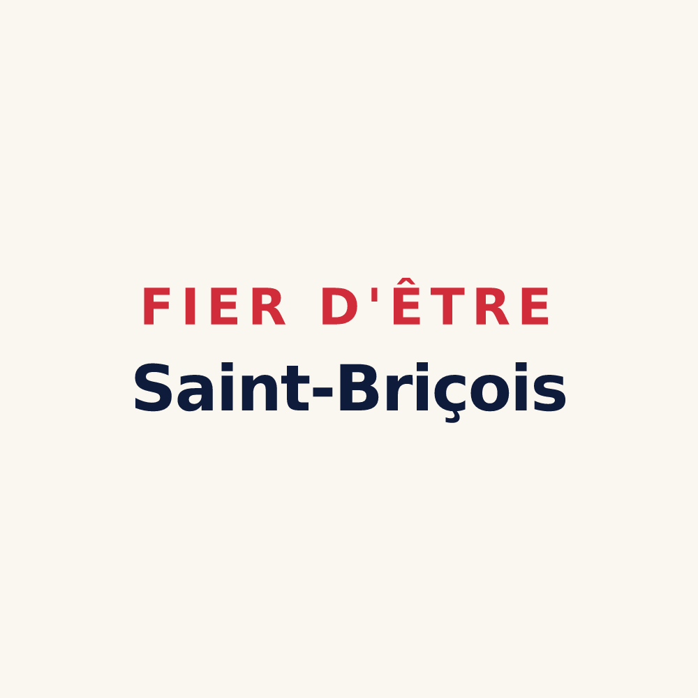 Tasse « Fier d'être Saint-Briçois » — design pour Saint-Brice