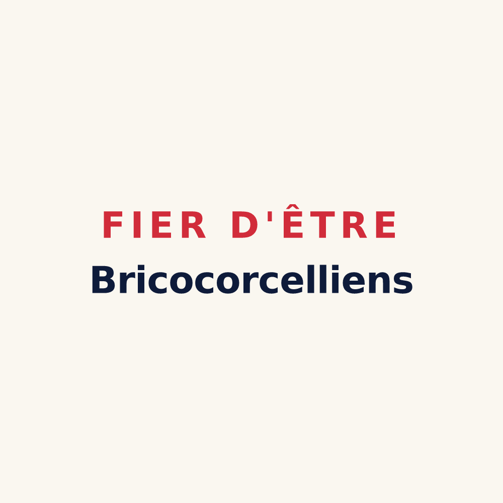 Tasse « Fier d'être Bricocorcelliens » — design pour Saint-Brice-Courcelles