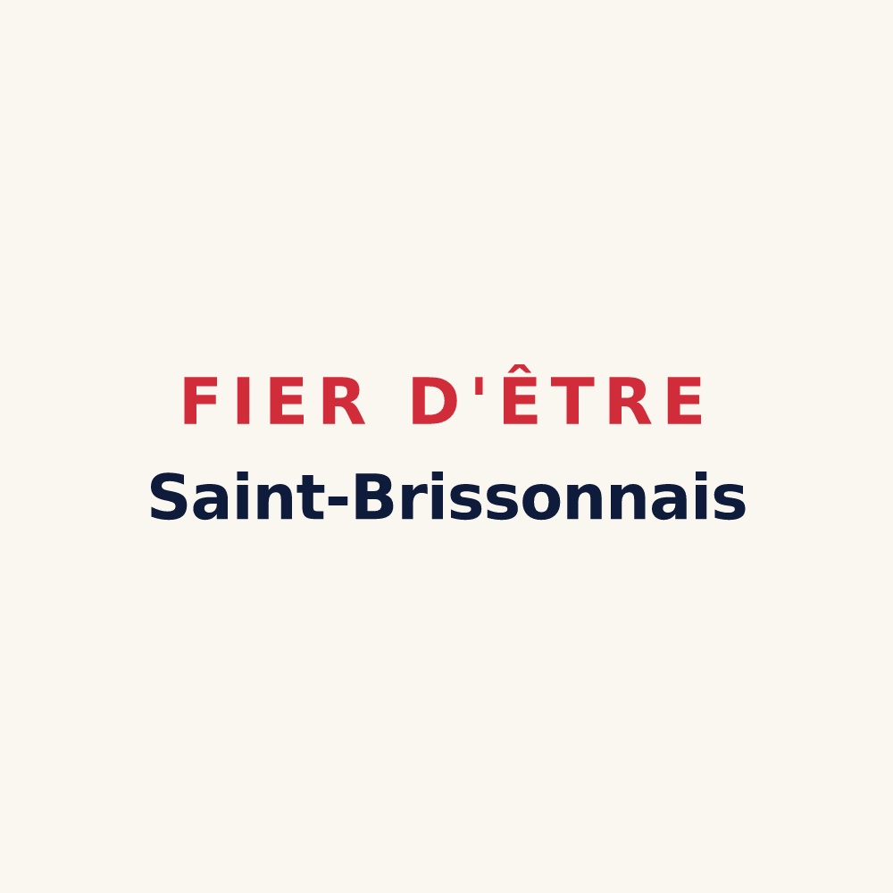 Tasse « Fier d'être Saint-Brissonnais » — design pour Saint-Brisson-sur-Loire