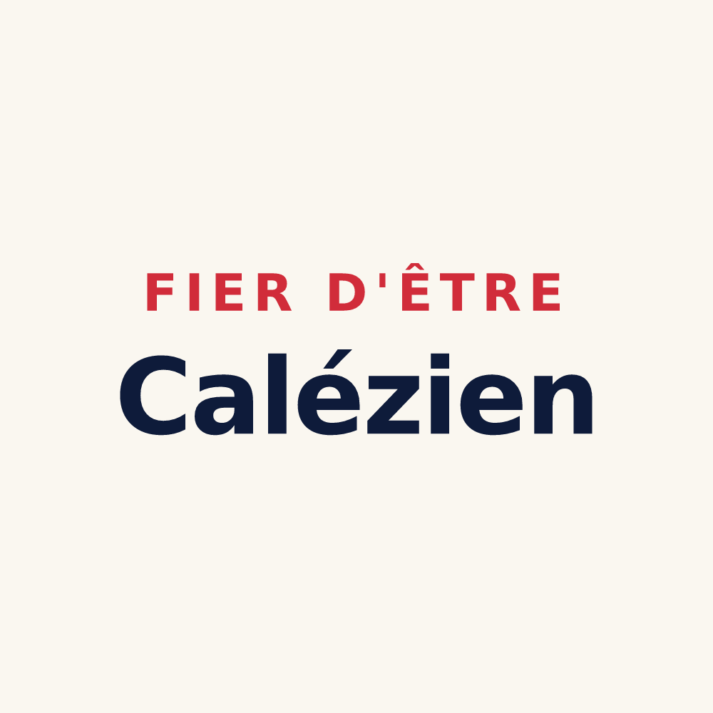 Tasse « Fier d'être Calézien » — design pour Saint-Calez-en-Saosnois