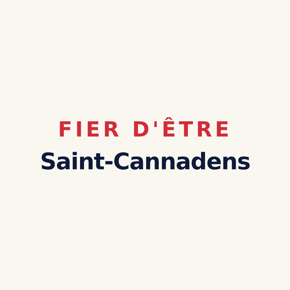 Tasse « Fier d'être Saint-Cannadens » — design pour Saint-Cannat