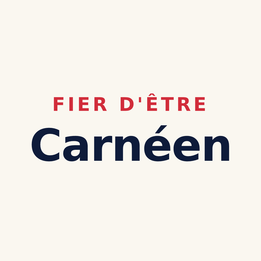Tasse « Fier d'être Carnéen » — design pour Saint-Carné
