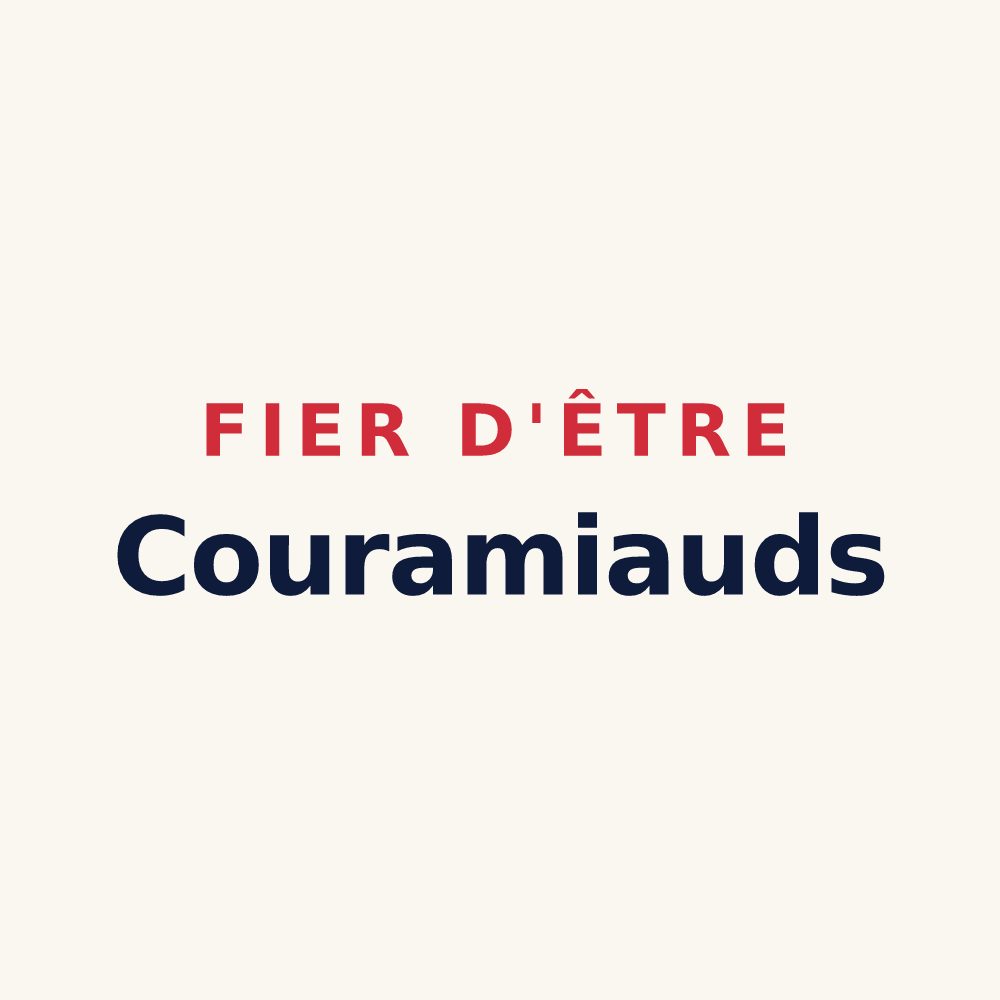 Tasse « Fier d'être Couramiauds » — design pour Saint-Chamond