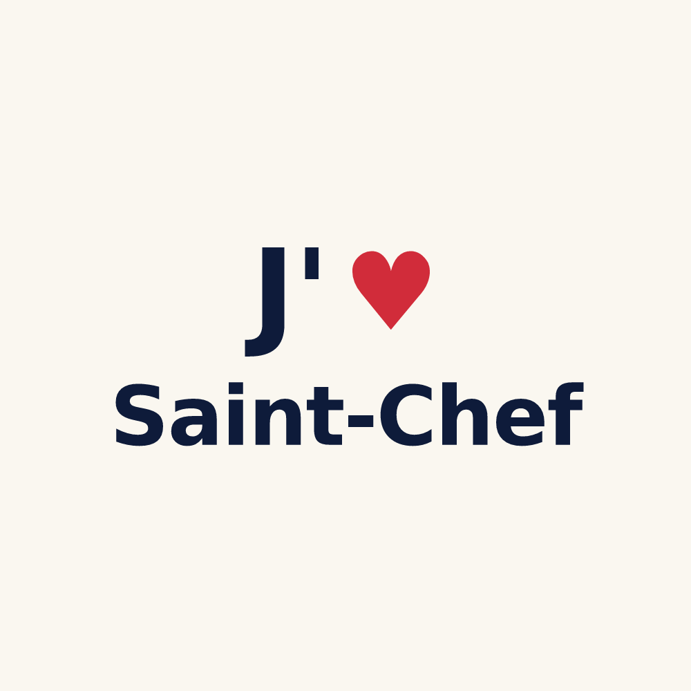 Tasse personnalisée Saint-Chef — design J'aime Saint-Chef
