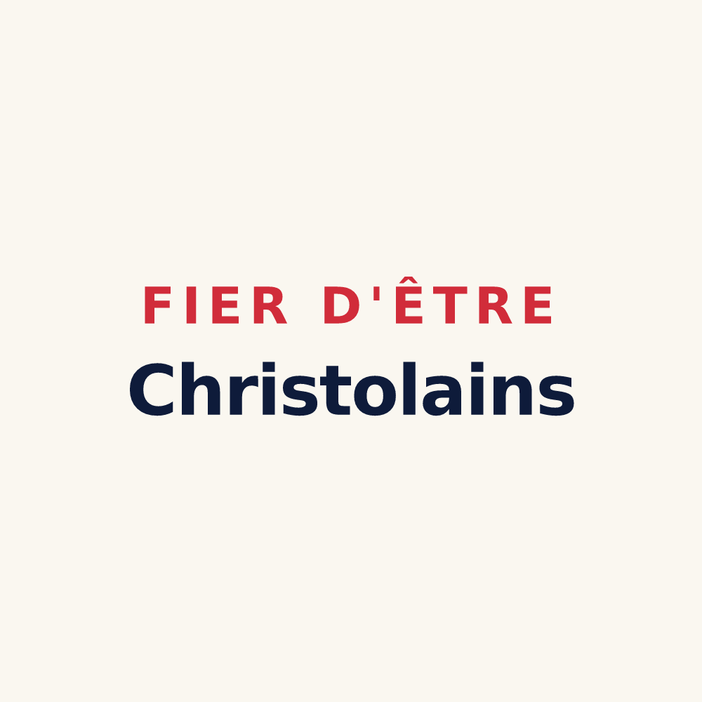 Tasse « Fier d'être Christolains » — design pour Saint-Christol