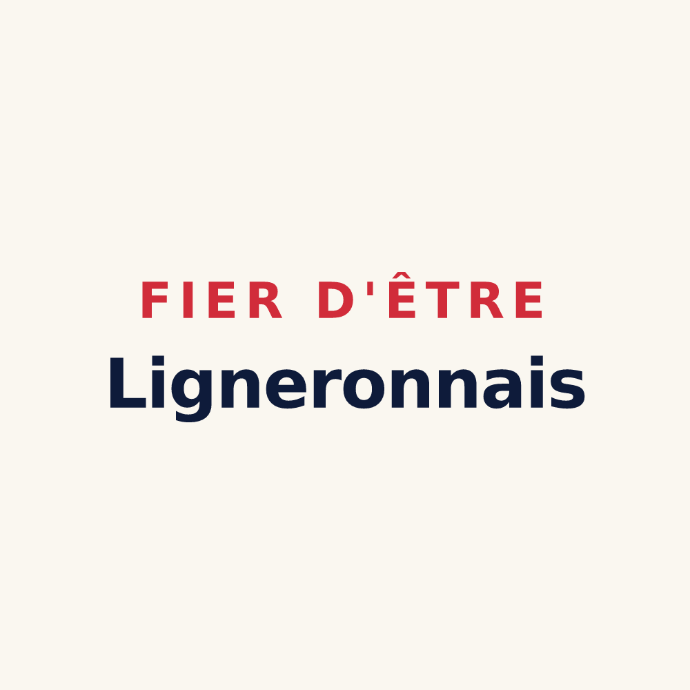 Tasse « Fier d'être Ligneronnais » — design pour Saint-Christophe-du-Ligneron