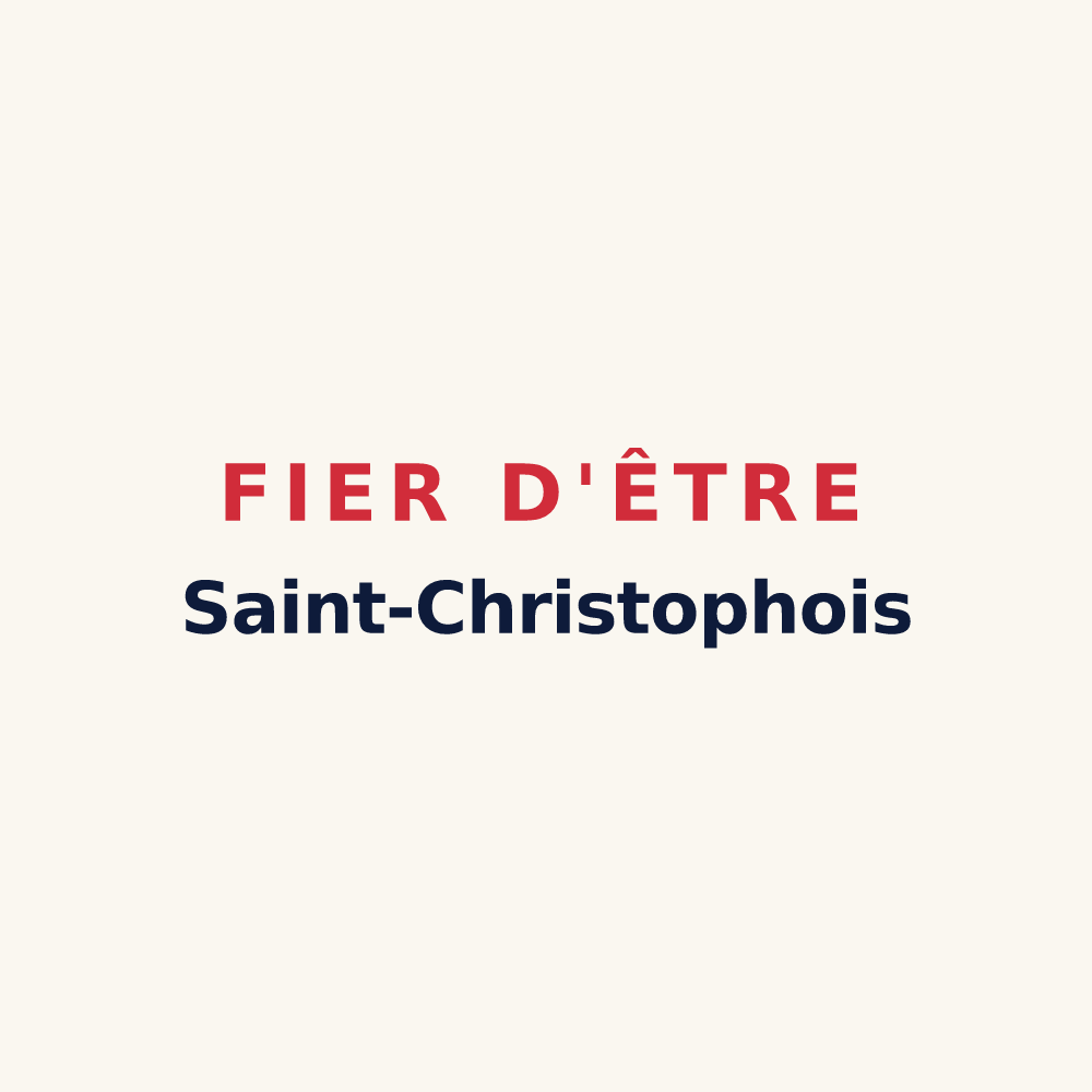 Tasse « Fier d'être Saint-Christophois » — design pour Saint-Christophe-en-Bourbonnais