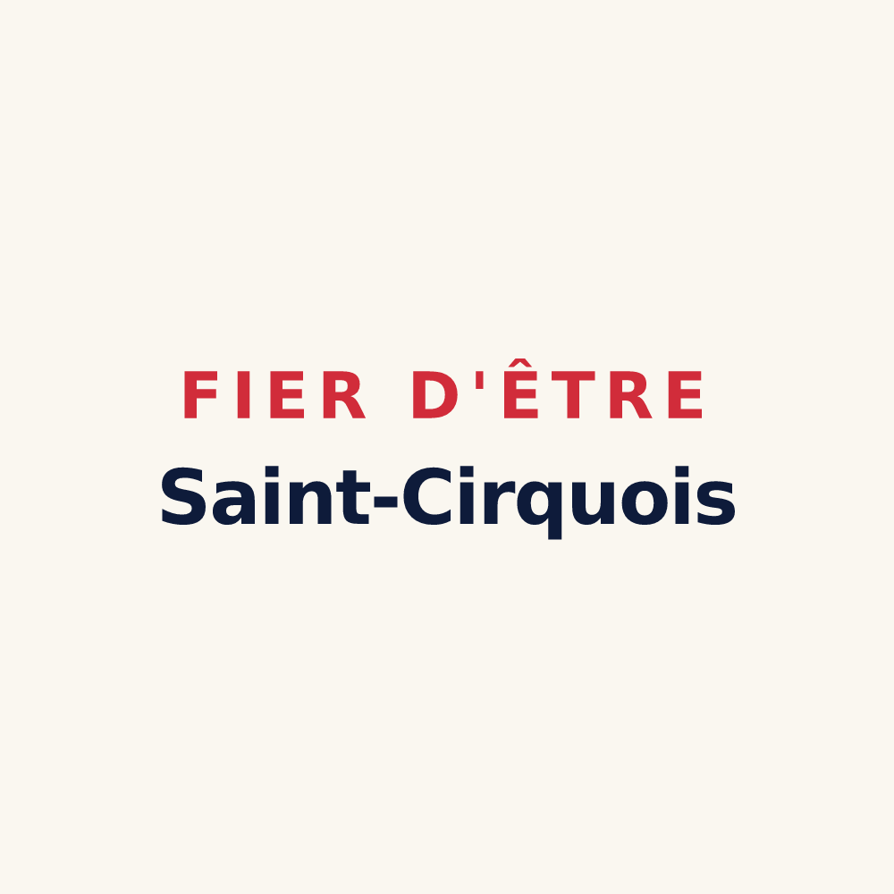 Tasse « Fier d'être Saint-Cirquois » — design pour Saint-Cirq-Lapopie