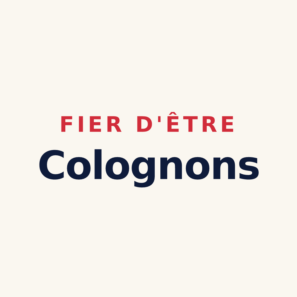 Tasse « Fier d'être Colognons » — design pour Saint-Colomban-des-Villards