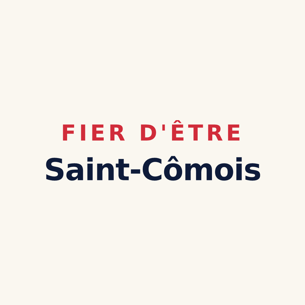 Tasse « Fier d'être Saint-Cômois » — design pour Saint-Côme-et-Maruéjols