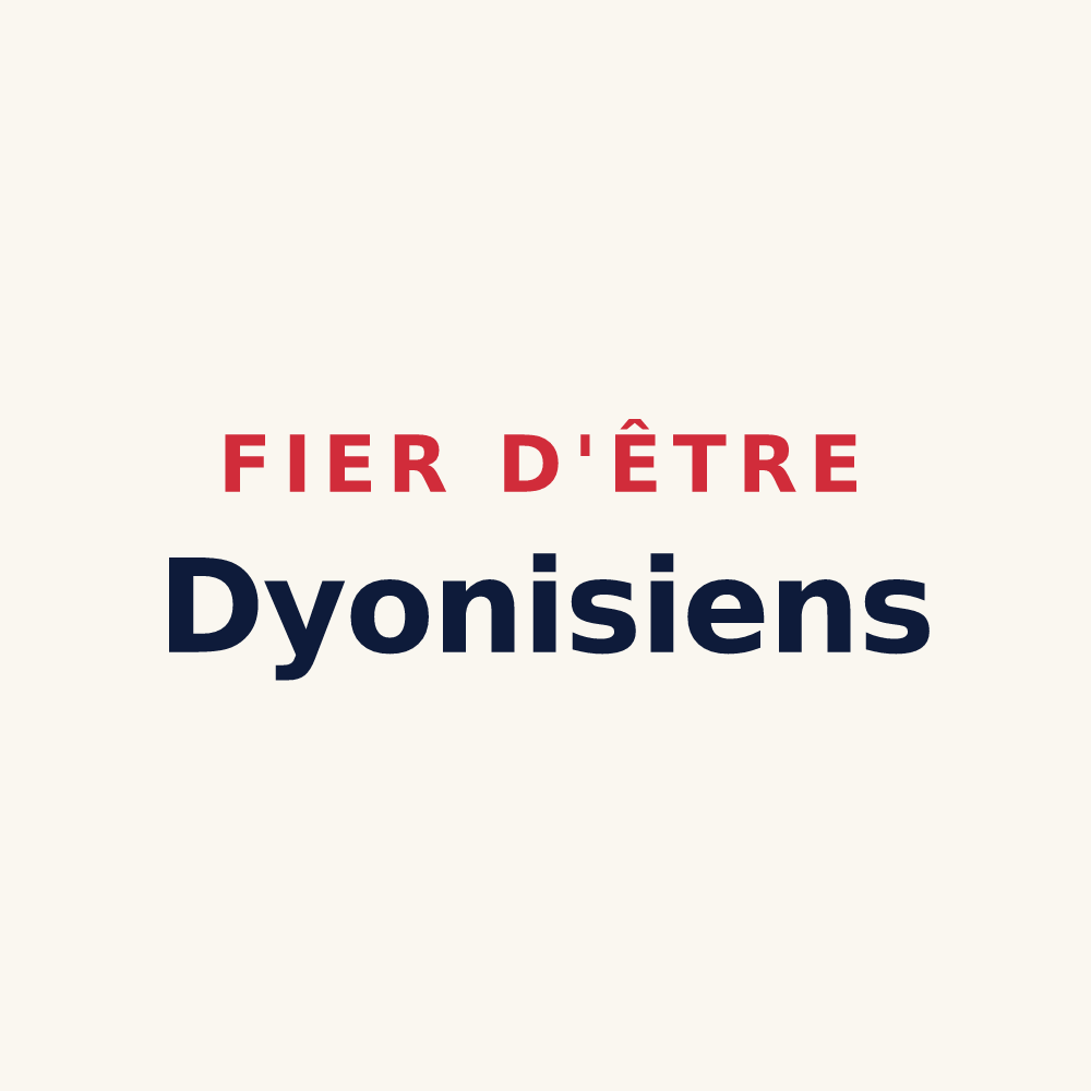 Tasse « Fier d'être Dyonisiens » — design pour Saint-Denis-d'Oléron