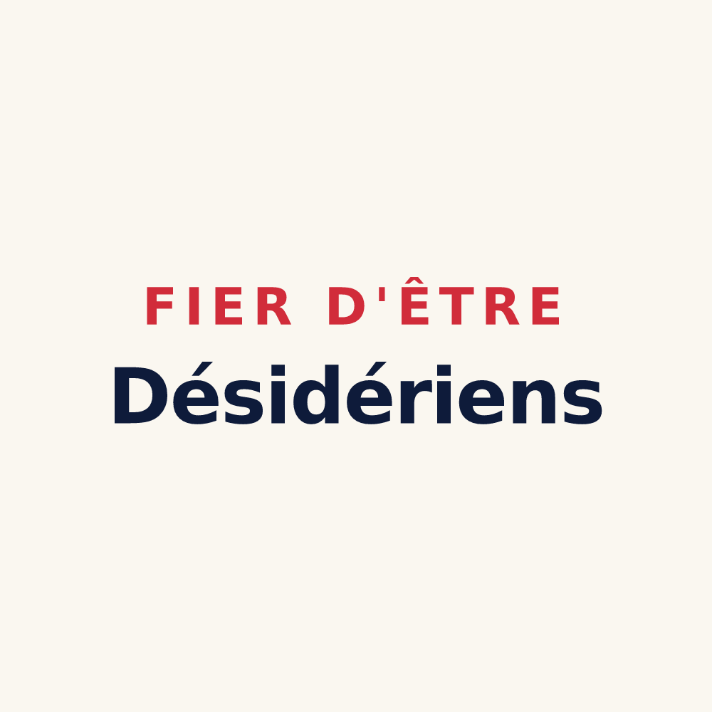 Tasse « Fier d'être Désidériens » — design pour Saint-Didier-en-Velay