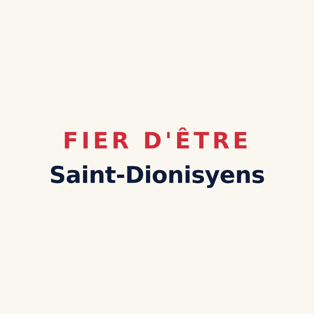 Tasse « Fier d'être Saint-Dionisyens » — design pour Saint-Dionisy