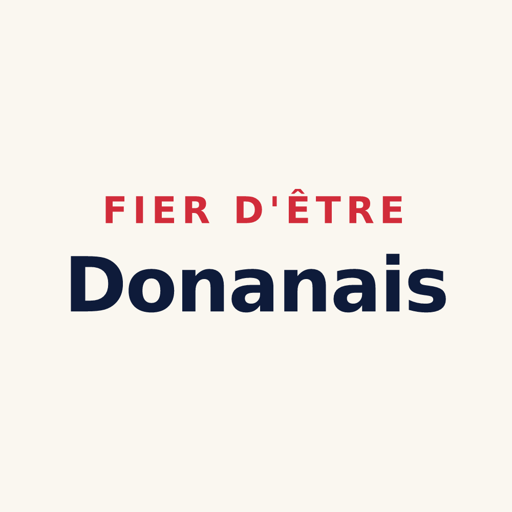 Tasse « Fier d'être Donanais » — design pour Saint-Donan