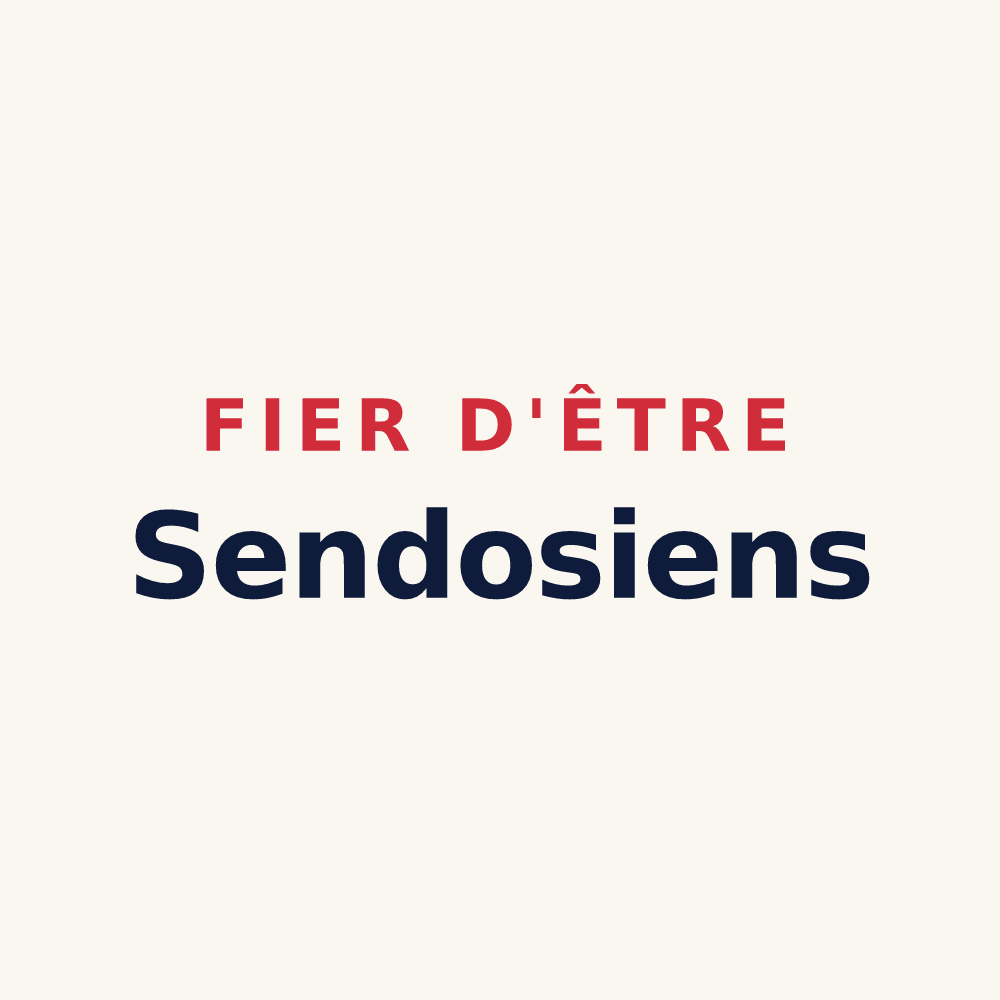 Tasse « Fier d'être Sendosiens » — design pour Saint-Dos