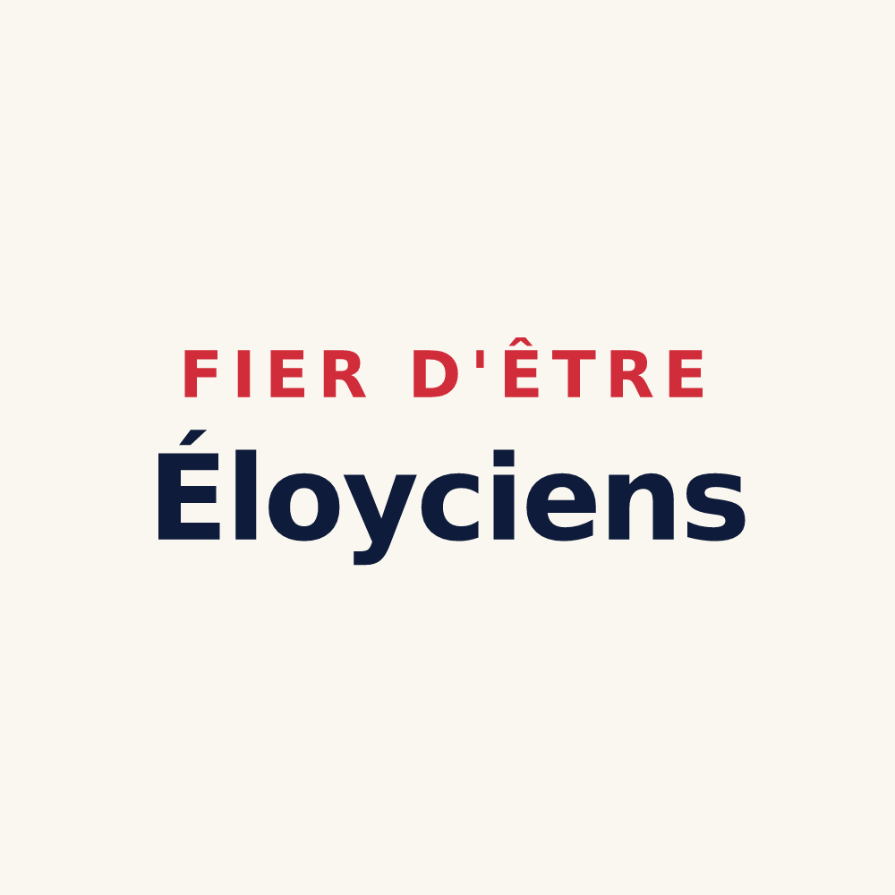 Tasse « Fier d'être Éloyciens » — design pour Saint-Eloy